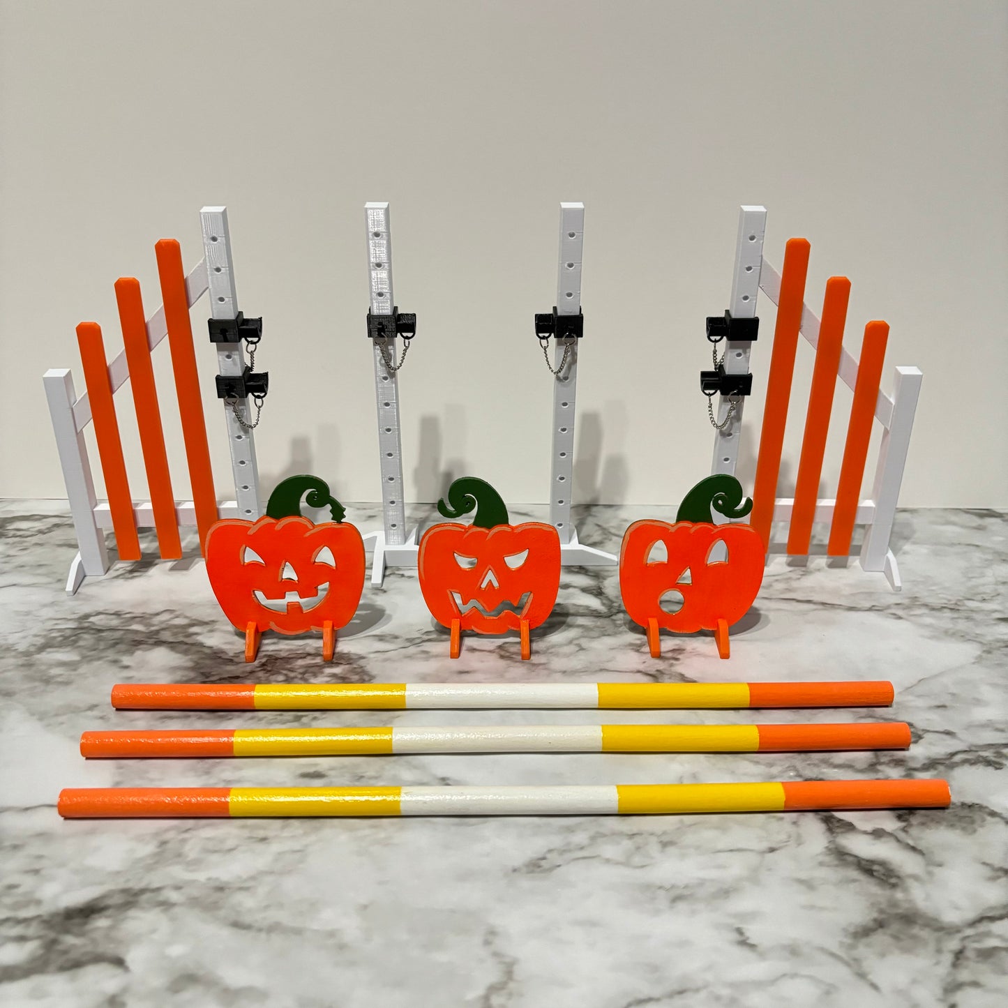 Pumpkin Patch - Model Horse Jump Set