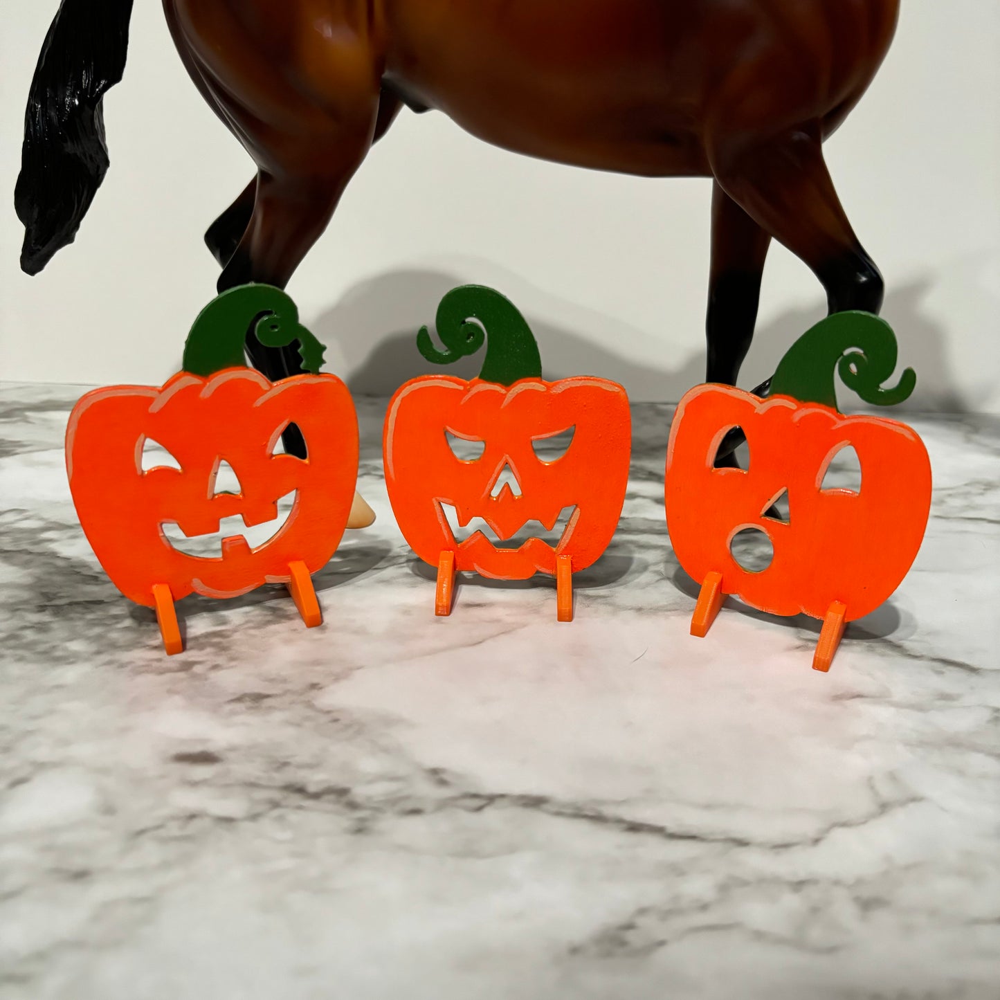 Pumpkin Patch - Model Horse Jump Set
