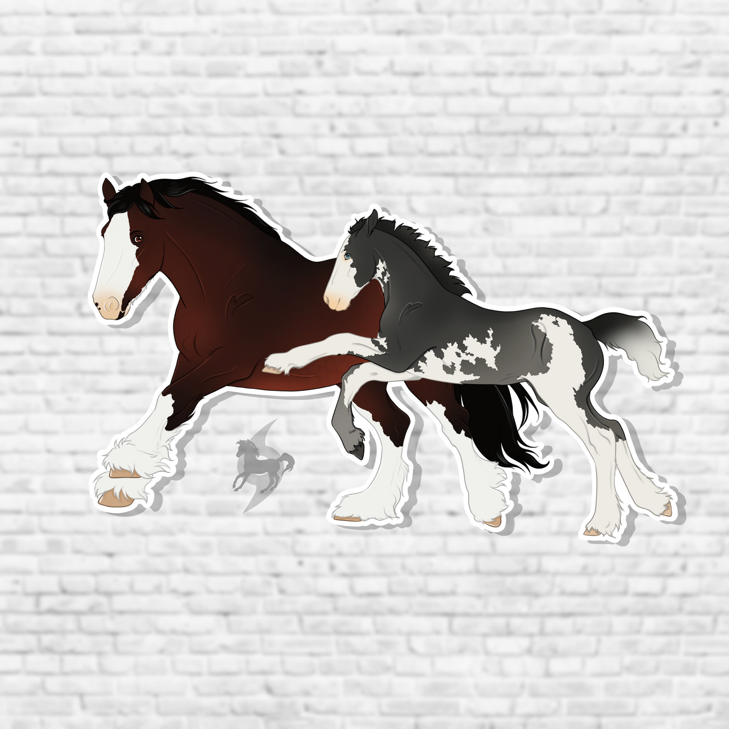 Fighter & Survivor Sticker